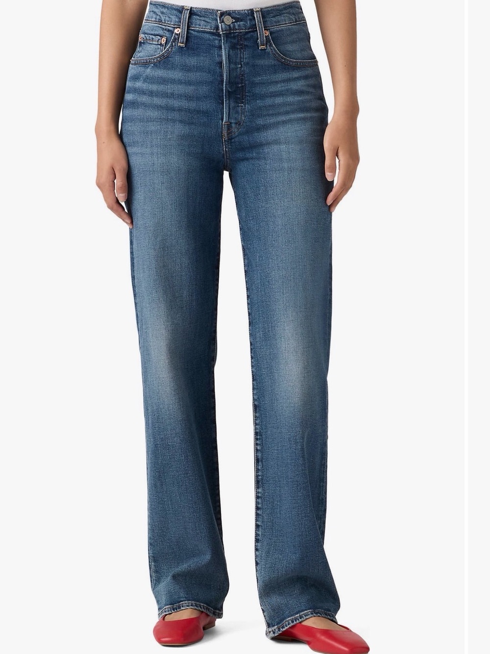 Levi’s High-Rise Straight-Leg Women's Jeans